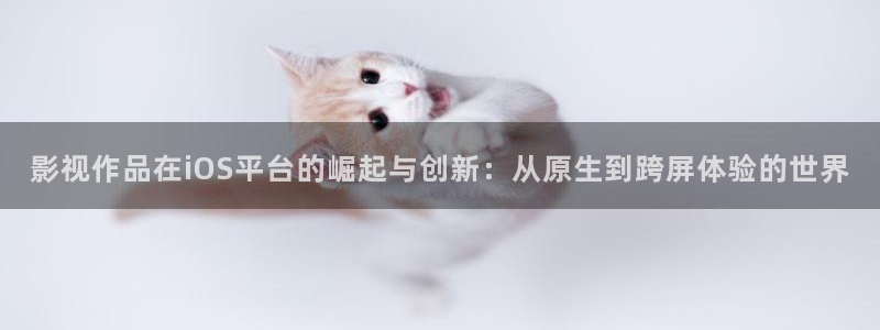 ok悟空影院电影天堂：影视作品在iOS平台的崛起与创新：从原生到跨屏体验的世界